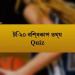 টি-২০ বিশ্বকাপ তথ্য Quiz